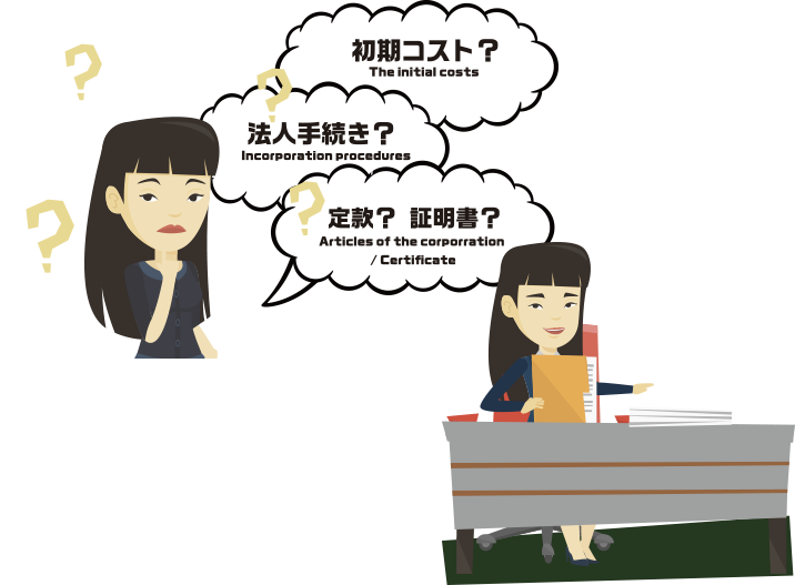 会社法人設立手続業務